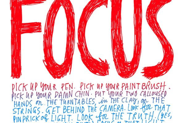 When artists go to work